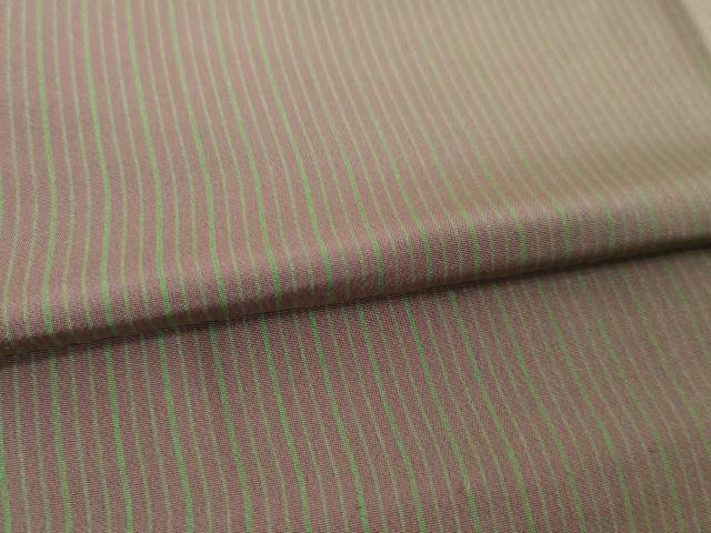 平和屋着物●長襦袢 無双仕立て 縞 正絹 逸品 未使用 AABH2639ck