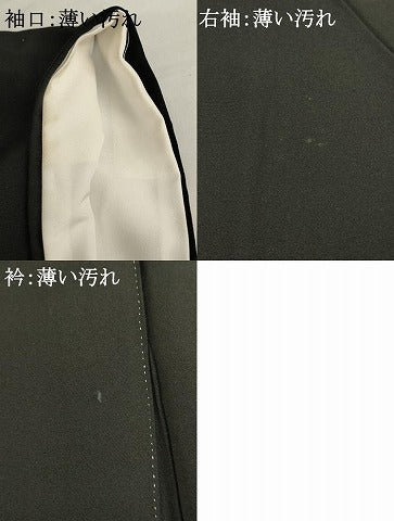 平和屋着物■豪華黒留袖 作家物 風景文 正絹 逸品 AABH2719ja