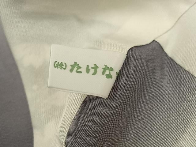 平和屋着物●上質な小紋 夜桜 黒地 正絹 逸品 未使用 AABH3008ph