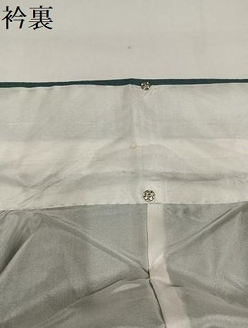 平和屋着物●上質な色無地 草花地紋 錆鉄御納戸色 正絹 逸品 未使用 AABH3032ph