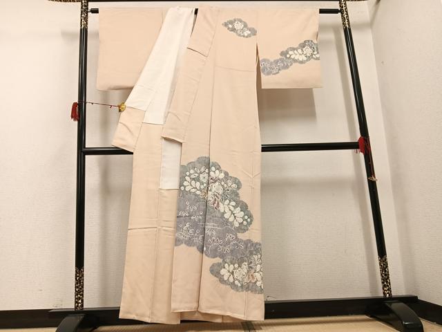 平和屋着物●訪問着 辻が花 絞り 正絹 逸品 AABH3059ph