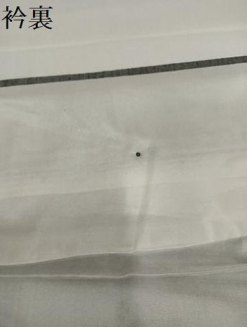 平和屋着物●上質な紬 色無地 鼠色 正絹 逸品 未使用 AABH3067ph