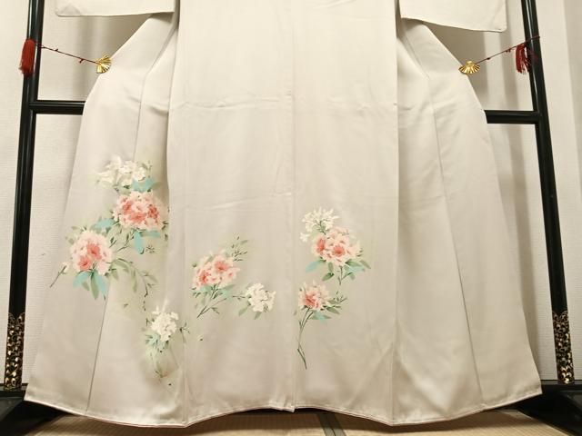 平和屋着物●訪問着 友禅 刺繍 紫陽花 正絹 逸品 AABH3093ph
