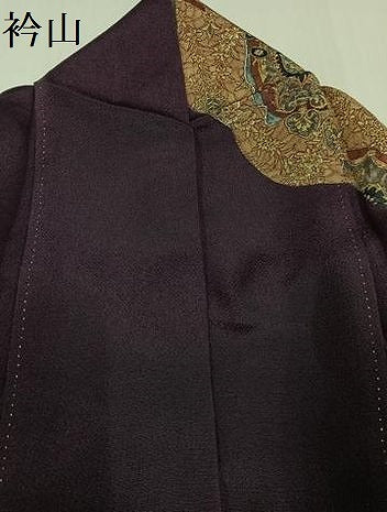 平和屋着物●訪問着 更紗人物文 鬼しぼ縮緬 正絹 逸品 AABH3121ph