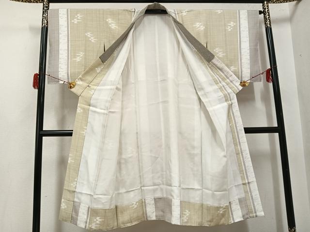平和屋着物●長襦袢 袷 間道 さが美扱い 正絹 逸品 未使用 AABH3125ph