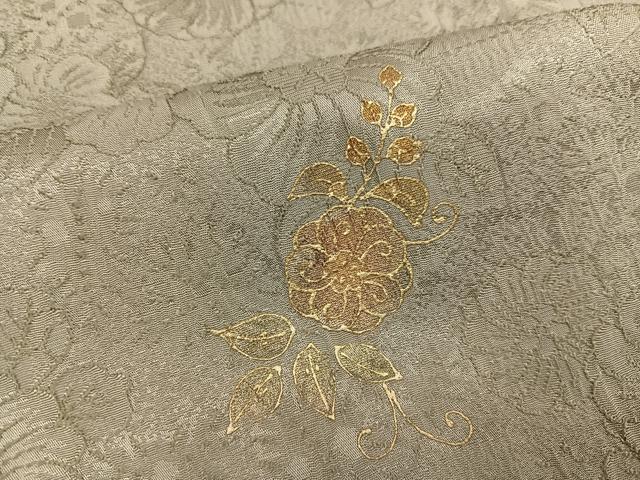 平和屋着物●上質な小紋 辻が花 金彩 正絹 逸品 AABH3136ph