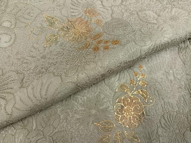 平和屋着物●上質な小紋 辻が花 金彩 正絹 逸品 AABH3136ph
