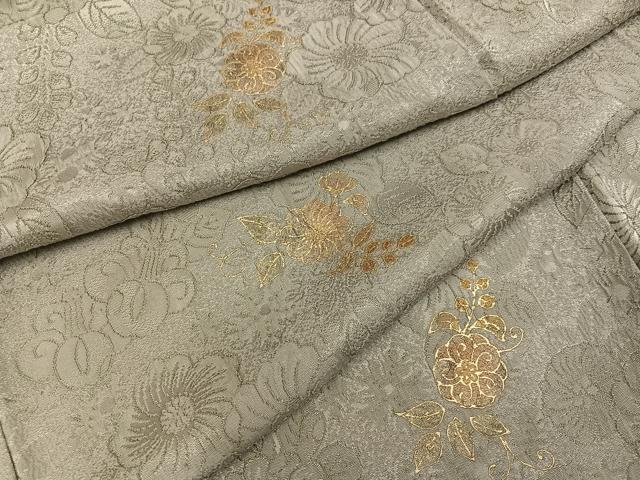 平和屋着物●上質な小紋 辻が花 金彩 正絹 逸品 AABH3136ph