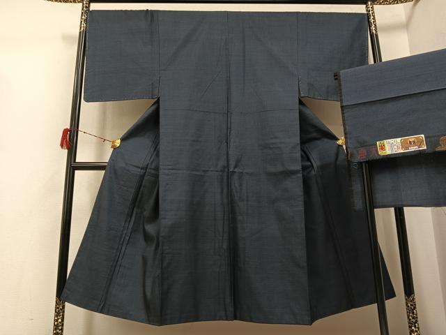 平和屋着物●男性 本場大島紬 100亀甲 総詰め 恵純雄作 証紙付き 正絹 逸品 AABH3146ph