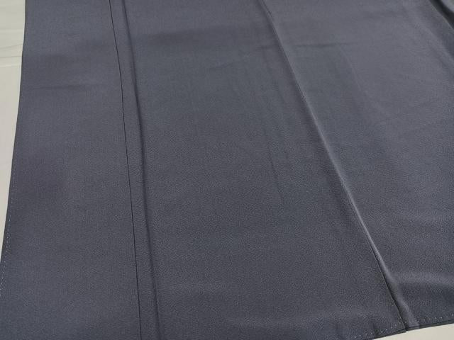 平和屋着物●本草木染作家 瑞鳳 色無地 薄鼠色 正絹 逸品 AABH3150ph