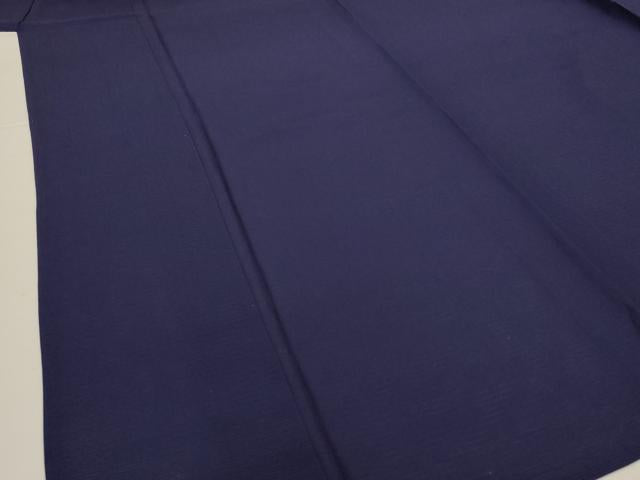 平和屋着物*夏物 色無地 絽 深紫色 正絹 逸品 AABH3173jd