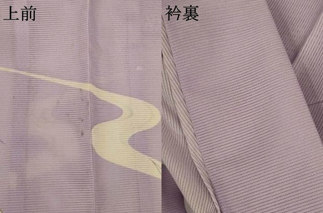平和屋着物*夏物 訪問着 絽 鴛鴦文 洗える着物 AABH3185jd