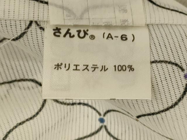 平和屋着物*夏物 小紋 絽 網目文 洗える着物 AABH3207jd