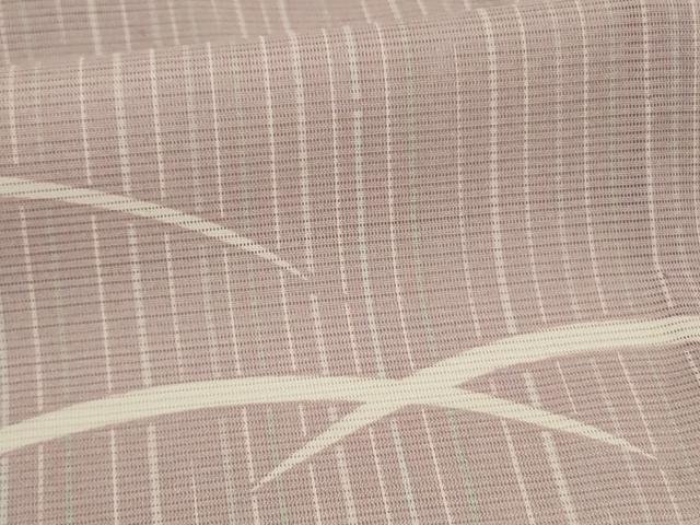 平和屋着物*夏物 小紋 絽 芝文 洗える着物 AABH3217jd