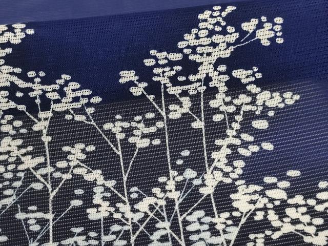 平和屋着物*夏物 訪問着 絽 草花文 洗える着物 AABH3230jd