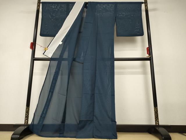 平和屋着物*夏物 色無地 褐返色 洗える着物 AABH3242jd