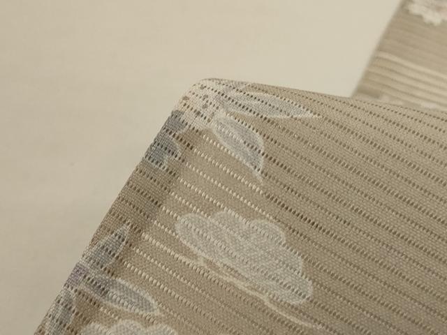 平和屋着物*夏物 小紋 絽 風景草花文 三越扱い さんび謹製 洗える着物 AABH3254jd