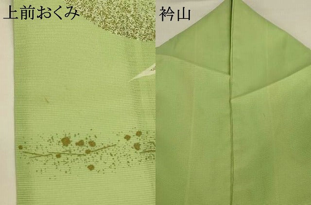 平和屋着物*夏物 訪問着 絽 枝花文 金彩 正絹 逸品 AABH3256jd