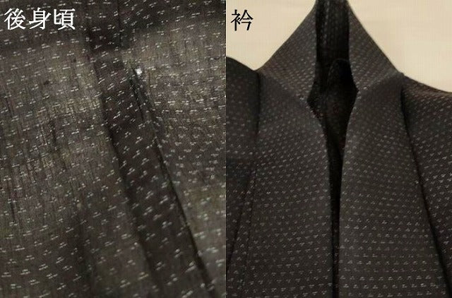 平和屋着物*夏物 男性 紗紬 絣柄 正絹 逸品 AABH3280jd