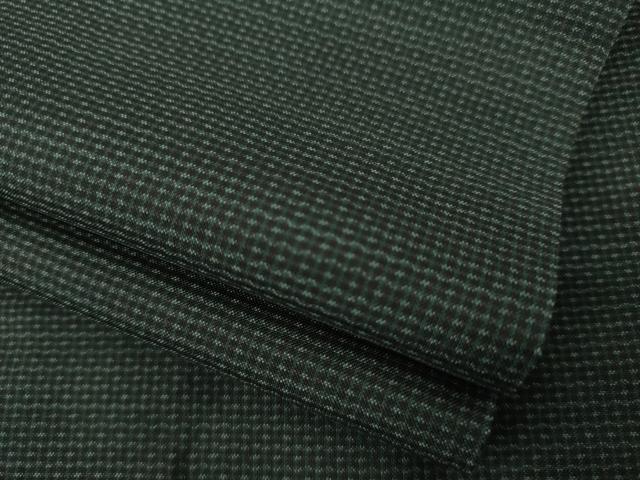 平和屋着物●男性 本場大島紬 アンサンブル 亀甲絣 正絹 逸品 AABH3301ck