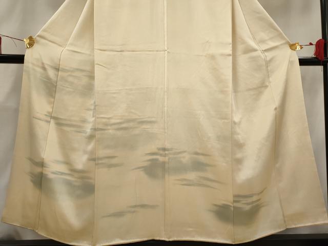 平和屋着物■訪問着 霞文 暈し染め 正絹 逸品 AABH3384st