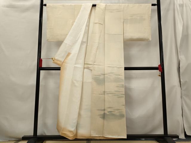 平和屋着物■訪問着 霞文 暈し染め 正絹 逸品 AABH3384st