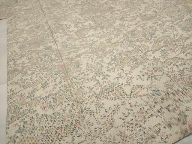 平和屋着物■上質な紬 風景文 正絹 逸品 AABH3408st