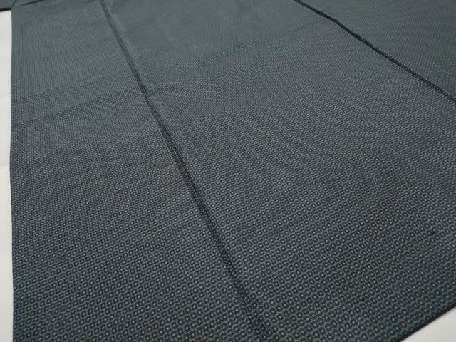 平和屋着物■男性 本場大島紬 アンサンブル 80亀甲 総詰め 正絹 逸品 AABH3410st