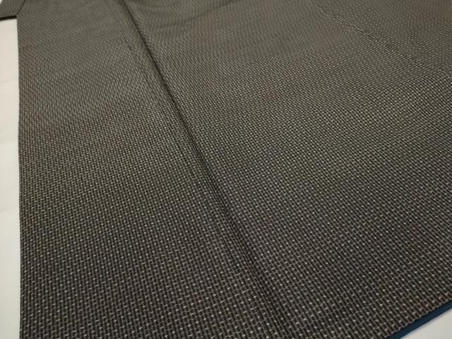 平和屋着物■男性 本場大島紬 アンサンブル 格子 正絹 逸品 AABH3412st
