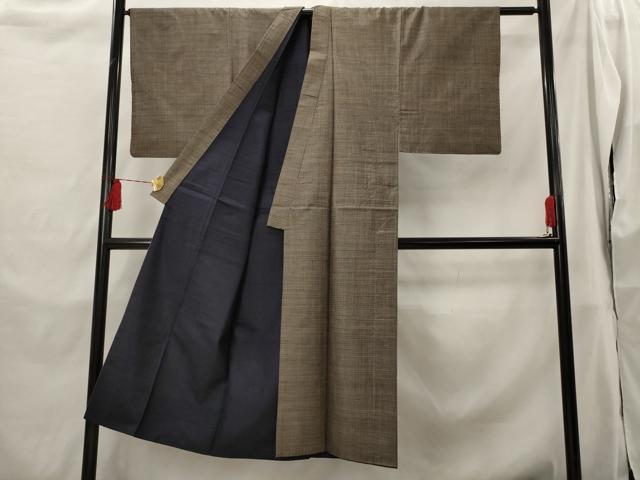 平和屋着物■男性 本場大島紬 アンサンブル 100亀甲 正絹 逸品 AABH3424st