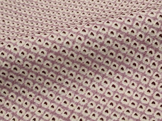 平和屋着物■大変加工の良い小紋 総絞り 正絹 逸品 AABH3446st