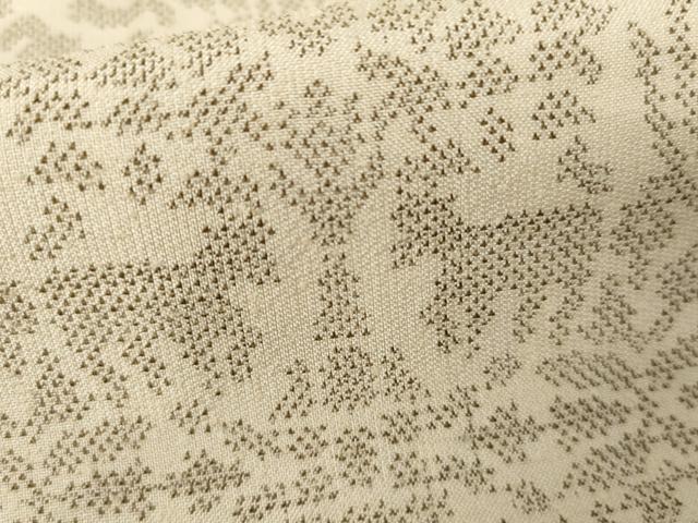 平和屋着物●薩摩結城 本場大島紬 鳥獣洋花文 高島屋扱い 正絹 逸品 未使用 AABH3682cs