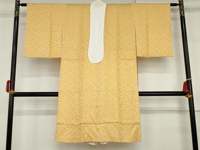平和屋着物●長襦袢 無双仕立て 舞花文 正絹 逸品 AABH3720cs
