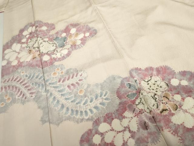 平和屋着物●訪問着 辻が花 絞り 正絹 逸品 AABH3722cs