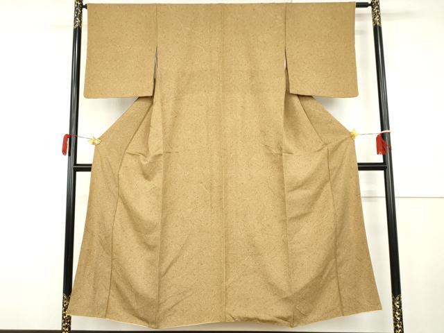 平和屋着物●江戸小紋 鳳凰更紗花唐草文 正絹 逸品 AABH3723cs