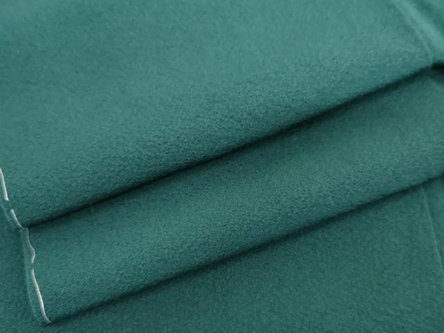 平和屋着物●上質な色無地 鉄色 正絹 逸品 未使用 AABH3733cs