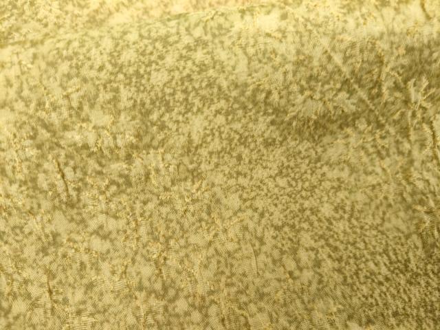 平和屋着物●上質な小紋 霞斜縞 暈し染め 正絹 逸品 AABH3768cs