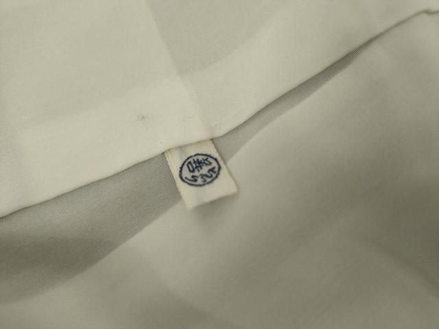平和屋着物●訪問着 駒刺繍 花蝶文 黒地 金糸 正絹 逸品 AABH3770cs
