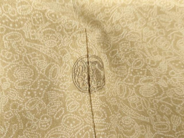 平和屋着物●伝統工芸士 廣瀬雄望 江戸小紋 吉祥柄 正絹 逸品 AABH3780cs