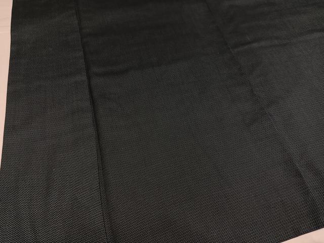 平和屋着物●男性 紬 アンサンブル 亀甲柄 正絹 逸品 AABH3816ph
