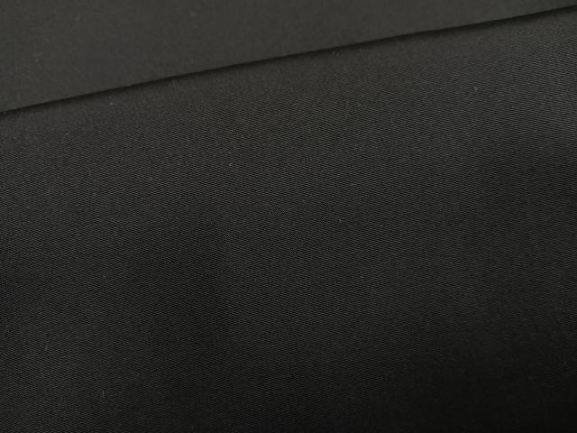 平和屋着物●男性 黒紋付・羽織セット 正絹 逸品 AABH3829ph