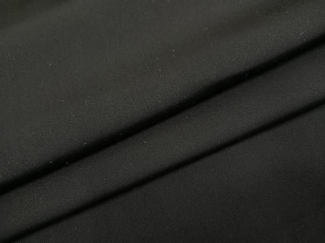 平和屋着物●男性 黒紋付・羽織セット 正絹 逸品 AABH3829ph