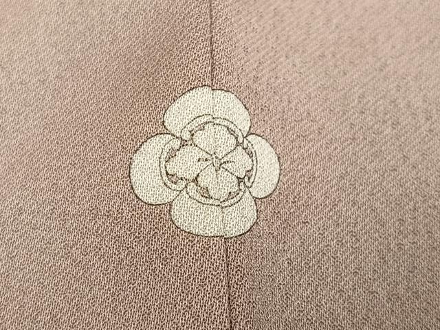 平和屋着物●金彩友禅 卓越技能者・名工・和田光正 色留袖 群れ鶴草花文 暈し染め 金彩 正絹 逸品 AABH3836ph