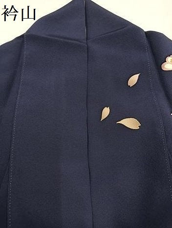 平和屋着物●ファッションブランド hiromichi nakano ヒロミチナカノ 小振袖 二尺袖 刺繍 簪花文 暈し染め 金彩 正絹 逸品 AABH3866ph