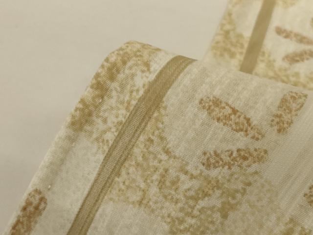 平和屋着物*夏物 世界的ファッションデザイナー 山本寛斎 kansaiブランド 小紋 紗 舞花文 洗える着物 AABH3915jd