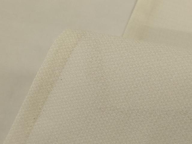 平和屋着物*夏物 小紋 紗 扇面花文 洗える着物 AABH3960jd