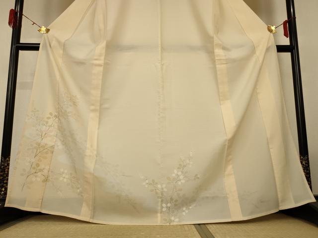 平和屋着物*夏物 訪問着 絽 萩文 正絹 逸品 AABH3971jd
