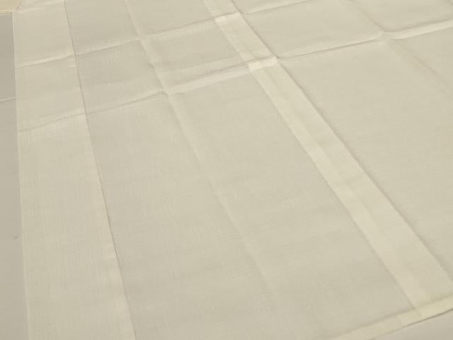 平和屋着物*夏物 振袖用長襦袢 絽 象牙色 AABH3999jd