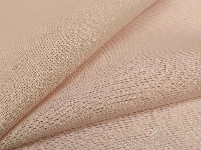 平和屋着物*夏物 小紋 絽 箔散らし文 金銀彩 正絹 逸品 未使用 AABH4020jd