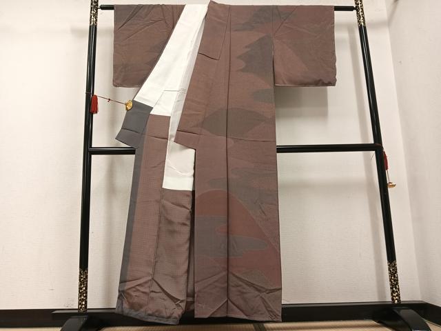 平和屋着物●重要無形文化財 人間国宝 中村勇二郎 江戸小紋 訪問着 寄せ小紋柄 正絹 逸品 AABH4135ph